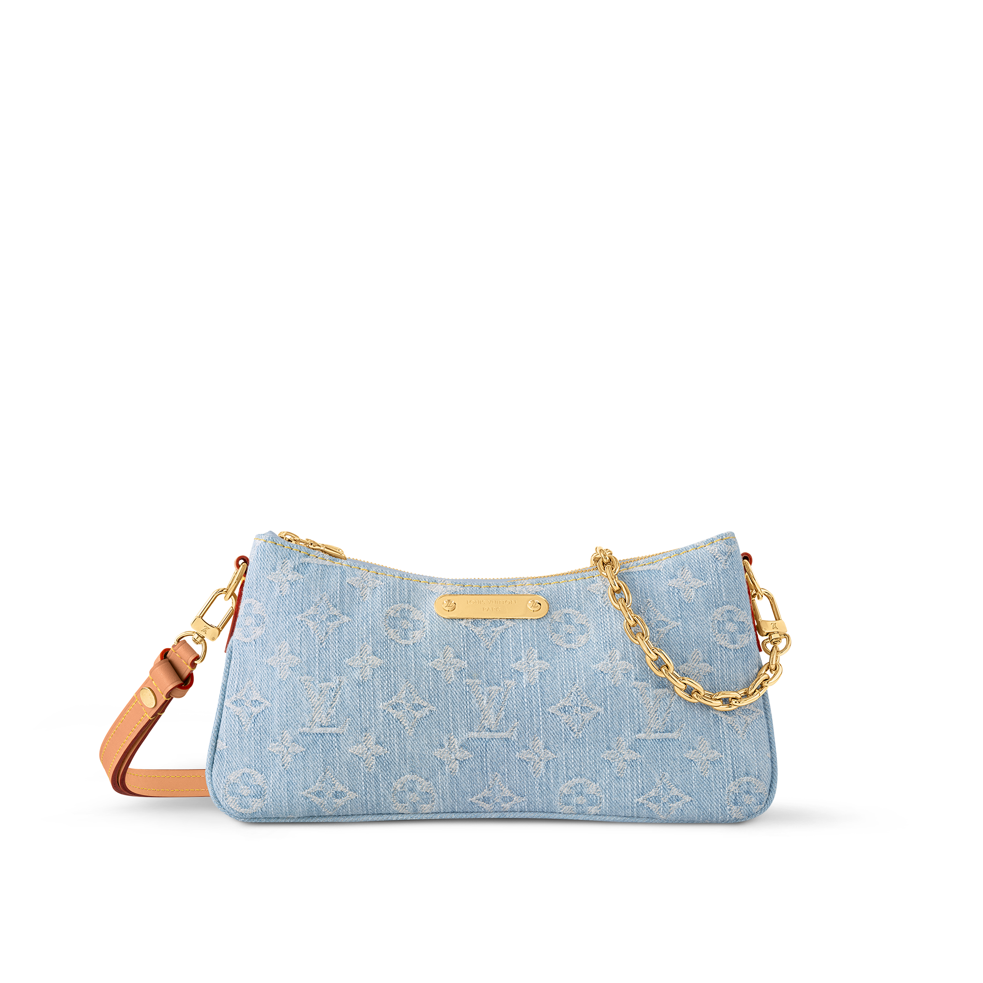 Louis vuitton shoulder bag blue on sale